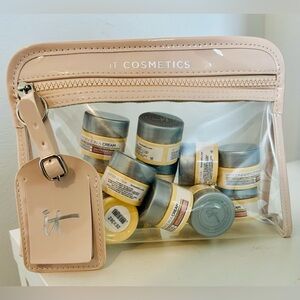 IT Cosmetics Confidence in a Cream Sample Size 7ml - 14 pack set with bag